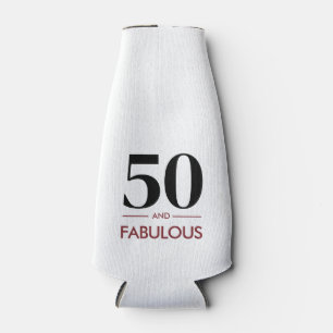 Porta-garrafa 50 E Fantástico Dito de Aniversário de Vinho de Ce