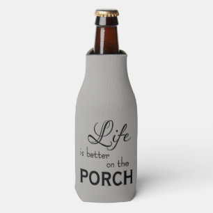 PORTA-GARRAFA A VIDA CHIQUE É MELHOR NO PORCH