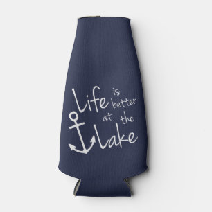 PORTA-GARRAFA A VIDA É MELHOR NO LAGO