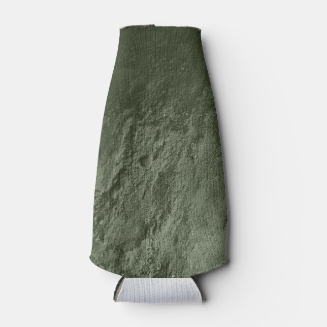 Porta-garrafa Abstract Dark Green Grunge Wall Texture (Frente)