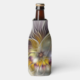 Porta-garrafa Abstrato da Fantasia Colorida Flor Moderno Fractal