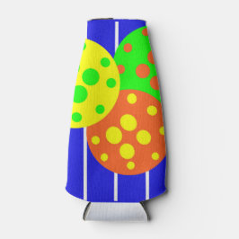 Porta-garrafa Abstrato picleball court e bolas