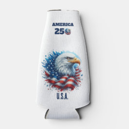 Porta-garrafa AMERICA 250 Personalized U.S.A. with Eagle