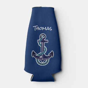 Porta-garrafa Anchor & Corpo Blue - resfriadores náuticos