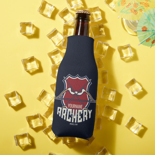 Porta-garrafa Arquivamento de NOME Personalizado Seta de Arco Re (Verão in situ)