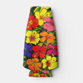 Porta-garrafa Arrefecimento do frasco Colorido Hibiscus