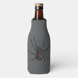 Porta-garrafa Arte Desenho Original Aranha Viúva Negra