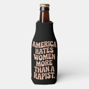 Porta-garrafa Ativista Feminista do Protesto Anti Trump Anti MAG