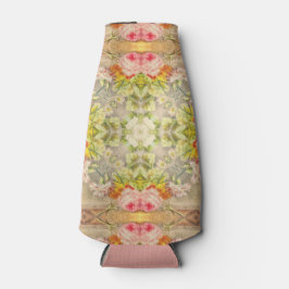 Porta-garrafa Azulejo Vintage Rosa Art