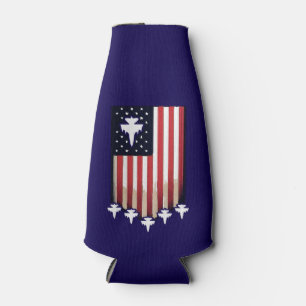 Porta-garrafa Bandeira Americana 4 de Julho-65079