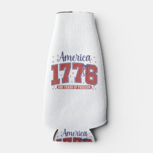 Porta-garrafa Bandeira Americana 4 de Julho Vintage 250 Anos 177