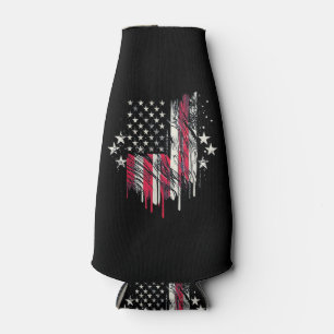 Porta-garrafa Bandeira Americana Masculina EUA Bebê Bandeira Ame
