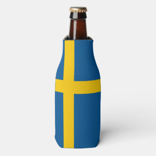 Porta-garrafa Bandeira da suecia