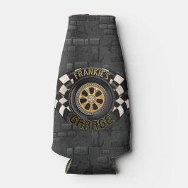 Porta-garrafa Bandeira de corrida personalizada Hot Rod Muscle C