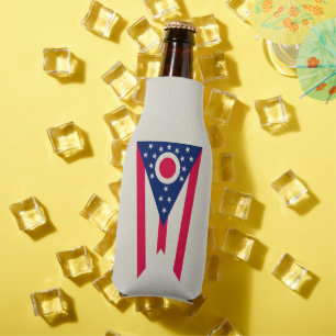 Porta-garrafa Bandeira de Ohio: A Bandeira do Estado Buckeye