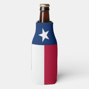 Porta-garrafa Bandeira do estado do Texas - cor autêntica de alt