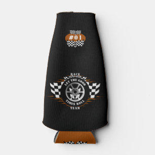 Porta-garrafa Bandeiras com volante de carro desportivo Bandeira