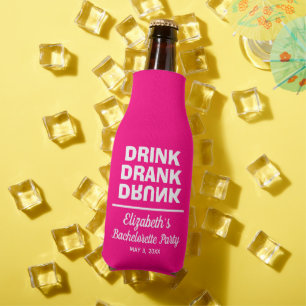Porta-garrafa Bebida Personalizada Bebida Beber Festa de Solteir