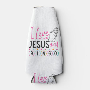 Porta-garrafa Bingo Player Jesus Faith Christian Adoro Jesus An