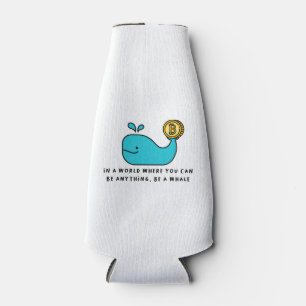 Porta-garrafa Bitmoney Whale Crypto Investor & BTC Trading Desig