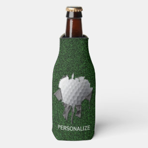 Porta-garrafa Bola de golfe rasgada