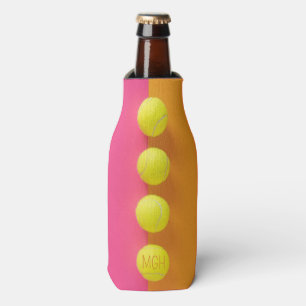 Porta-garrafa Bolas de Tênis de Monograma Personalizadas