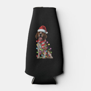 Porta-garrafa Bonitinho Cão Engraçado Presentes de Natal Engra