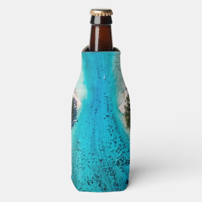 Porta-garrafa Bora Bora - Caminho Para O Oceano (Frente da Garrafa)