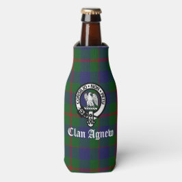 Porta-garrafa Brasão da Clan Escocesa Agnew & Tartan 