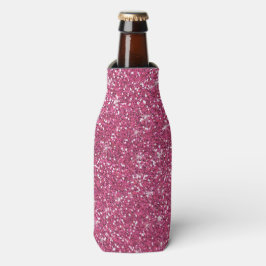 Porta-garrafa Brilho rosa quente impresso