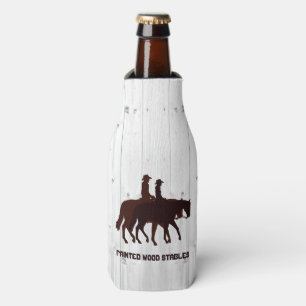 Porta-garrafa Cabos de Cavalo Madeira de Horso Ocidental