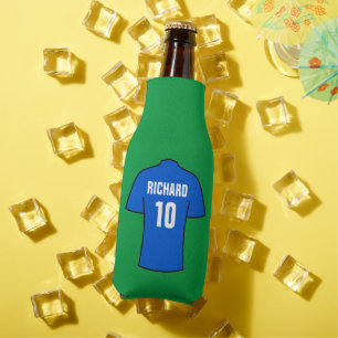 Porta-garrafa Camisa de futebol na Blue Bottle Cooler
