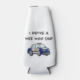 Porta-garrafa Carro da Polícia Engraçado