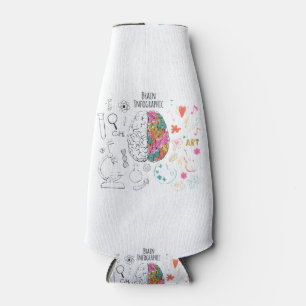 Porta-garrafa Cérebro Infográfico