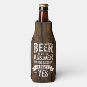 Porta-garrafa Cerveja Não É A Resposta
