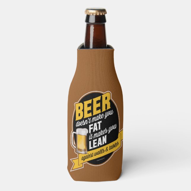 Porta-garrafa Cerveja Te Faz Levantar (Frente da Garrafa)