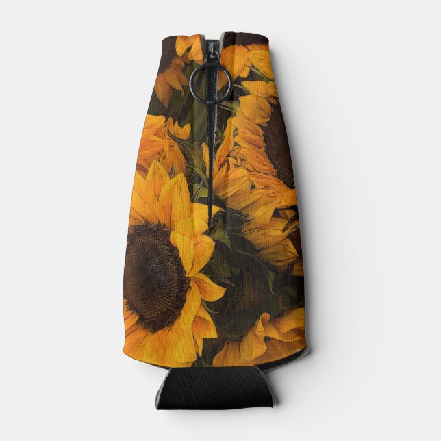 Porta-garrafa Cesta de girassol (atrás)