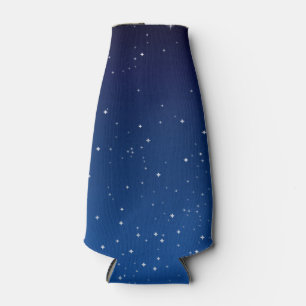 Porta-garrafa Céu Azul Profundo da Noite Estrelada