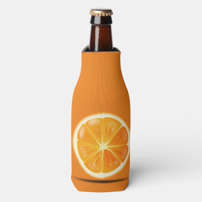 Porta-garrafa Citrus Orange Slice (Frente da Garrafa)