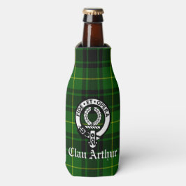 Porta-garrafa Clan Arthur / MacArthur Crest & Tartan
