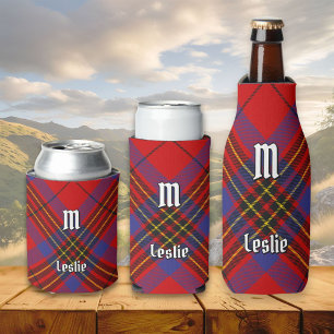 Porta-garrafa Clan Leslie Red Tartan