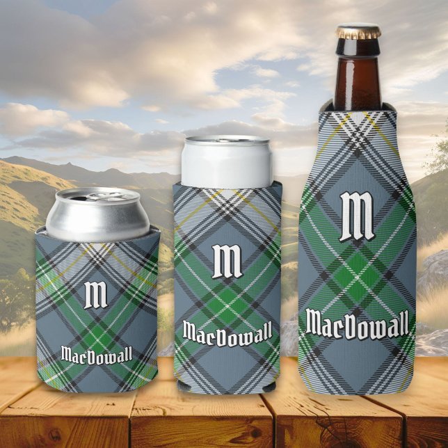 Porta-garrafa Clan MacDowall Tartan (Criador carregado)