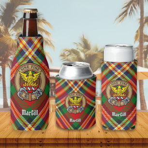 Porta-garrafa Clan MacGill Crest sobre Tartan Bottle Cooler