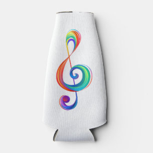 Porta-garrafa Clef (trecho de arco-íris)