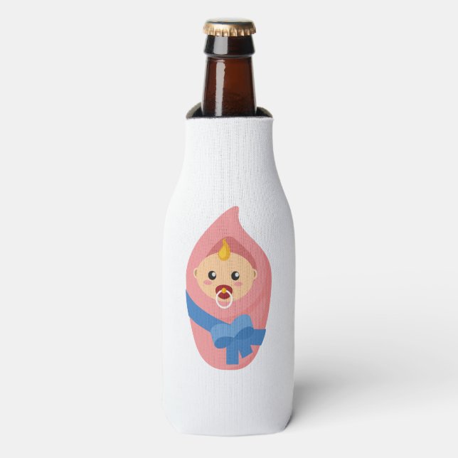 Porta-garrafa Cliente de bebê recém-nascido (Frente da Garrafa)
