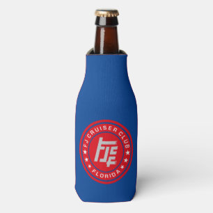 Porta-garrafa Clube do cruzador das FJ - 12oz pode um preto mais