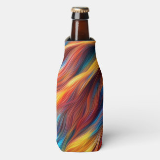 Porta-garrafa Colorful Fur Texture Background-68454