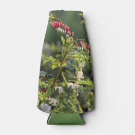 Porta-garrafa Corações Sangrentos Cor-de-rosa e branco