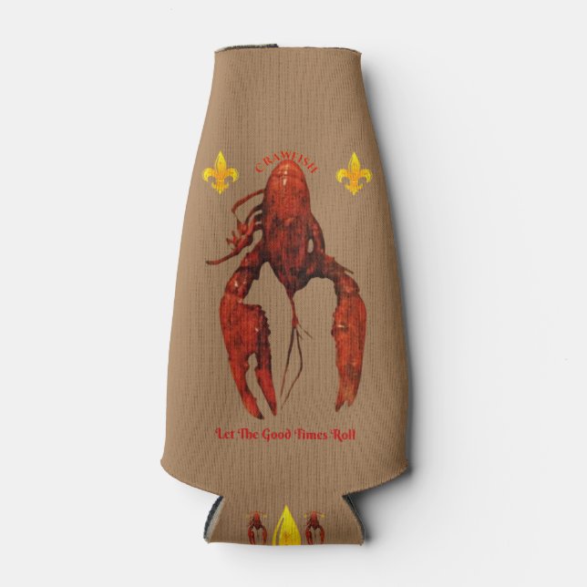 Porta-garrafa Crawfish Can Cooler (Frente)