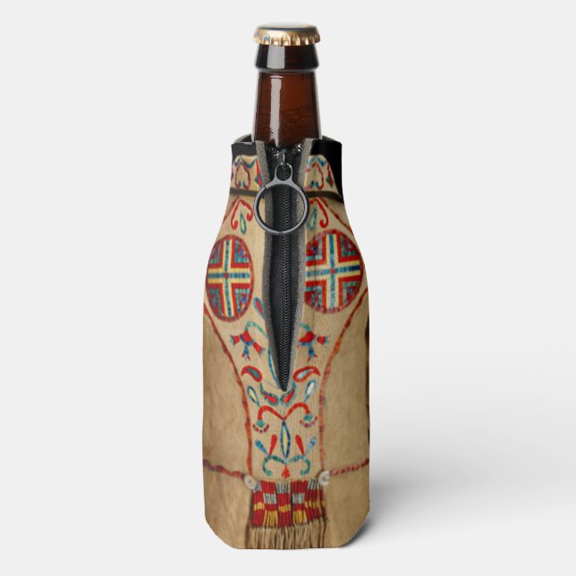 Porta-garrafa "Cree Métis coat (back) , 1874. Red River" (traseira da garrafa)